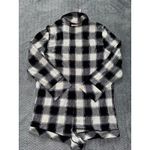 Victoria's Secret Victorias‎ Secret Black Plaid Romper Jumpsuit Flannel Pajama Size M NWT Photo 6