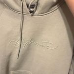Alphalete  Hoodie Green Size medium activewear soft sweatshirt Photo 7