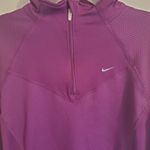 Nike Women's Running Dri-Fit Purple Quarter Zip Jacket Size Medium Photo 1