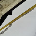 Women’s Silver Tone Metal Choker Style Costume Necklace Photo 8