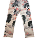 Apana Women's Medium Floral Print Capri Leggings Yoga Athletic Workout Pants # Photo 0