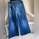 frame denim Jeans Size 26 (Wide Leg Frayed Raw Hem) Dominion Jeans Photo 1