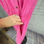 Dreamers Vintage 1980's Pink Jumpsuit by Dreams size Medium cute button snaps and pockets Photo 5