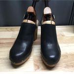 Kork-Ease Darby Slingback Clogs Women's 11 Black Leather Studded Comfort Shoes Photo 0