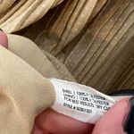 Club Monaco  brown & white pleated polka dot flowy boho skirt women size 2 Photo 7