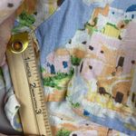 Cynthia Rowley Women Greek Island Painting Print 2 pc Set Linen XS Beach Coastal Photo 13