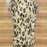 Marcus Adler Long Cheetah Print Boho Kimono Cardigan Cover Up Womens One Size White Size undefined Photo 0