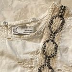 ZARA White Eyelet Lace Crop Blouse Photo 3