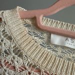 ASTR crochet  the label long sleeve crop top Photo 3