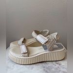 Dolce Vita‎ NWOT Women's Debra Sandals Ivory Suede Size 10 Photo 9