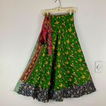 Reversible Maxi Wrap Skirt BINS517 Photo 0