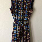 Anna Sui  Sleeveless Shimmery Belted Dress Size XS Photo 4