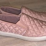 Big Buddha  Pat desert taupe color quilted slip On sneakers Photo 0
