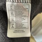 Disney  Parks Disneyland Womens L Mickey Mouse Zip Up Hoodie Raw Hem Fireworks Photo 7