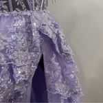 Sherri Hill  55500 Lilac Purple Sz 8 Photo 2