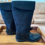 Stuart Weitzman  Tall Black Rain Boots Photo 1