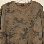 Rails  Reeves Knox‎ Camo Raw Hem Oversized Sweatshirt Medium 801-361A-2275 Photo 2