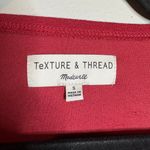 Madewell  Long Sleeve Crepe Wrap Top Red Photo 4