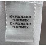 Sport Haley Golf Shirt Womens L White Black Snap Button Tennis Performance Top Size L Photo 9