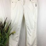 Silver Jeans  White Suki Capri Cotton Pants 27 Photo 0