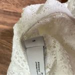 IRO  Embroidered Lace Peplum‎ Top in White 42 Photo 7