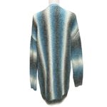 AP•NY Open Front Cardigan With Shades of Blue, Gray & Cream. Size S Blue Photo 3