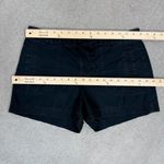 Loft Ann Taylor  Cotton Twill Chino Shorts Black 4 Drawstring Photo 10