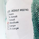 Charades Sequin Mermaid Costume Ariel Halloween Costume NEW Medium Green Photo 8