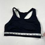 Lululemon Black Racerback Sports Athletic Bra Size 8 Gym Athleisure Clean Photo 3