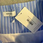 Outcast Kiole Mini Skirt Blue Stripes, M Size M Photo 3