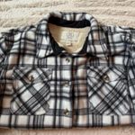 Sage FUZZY BUTTON UP FLANNEL Photo 2