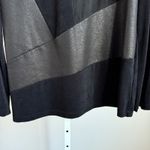 Travelers by Chico's Top Size 0 Black Long Sleeve Black Photo 2