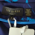 Ted Baker‎ Selaah Bluebell Side Slit Skirt Blue Size 4 Photo 6