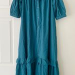 Anthropologie Off-The-Shoulder Gauze Dress, Size XS Photo 4