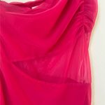 superdown  Jerica Mesh hot pink mini dress size S Photo 2