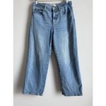ZARA  Women’s Medium‎ Wash High Rise Wide Leg Baggy Jeans Blue Denim Size 8 Photo 3
