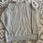 A New Day Grey Oversized Target Speckled Sweater🤍 Photo 0