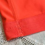 Under Armour Orange Compression Sports Bra Size Large Racerback Activewear Photo 6