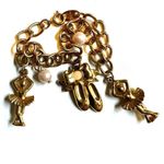 Avon vintage Ballet Charms Bracelet Gold Photo 3