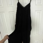 Francesca's Black Jumpsuit Photo 1