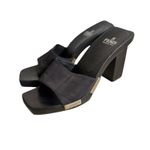 Fendi 90's vintage platform Logo chunky sandals heels sz. 6 1/2-7. Photo 2