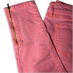 a.n.a  NEON PINK skinny jeans w orange stitching and zipper ankles / 28/6 / EUC Photo 10
