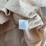 Grade & Gather Dress Womens Size Small Anthropologie Baby Doll Mini Tan Dress Photo 5