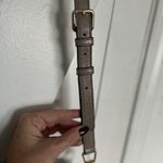 Rebecca Minkoff Grey Vanity Large Leather Saddle Bag Crossbody Purse Photo 9