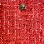 Karl Lagerfeld  Paris Tweed Sheath Sleeveless V-neck Knee Length Dress H9 50625 Photo 3