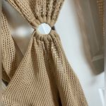 Women's Summer Swim Cover Up dress size Large Tan Photo 7