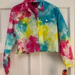 Vintage Harlem tie dyed jacket Pink Size L Photo 0
