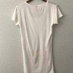 Tummy Ts Baby Girl White Maternity Tee Size M Photo 2