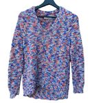 Lou & grey LOFT Multicolor Marled Knit Soft V-Neck Sweater Size XS Photo 0