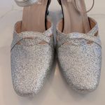 Samba Shoes Silver Sparkly professional dance shoes size 6 Photo 3